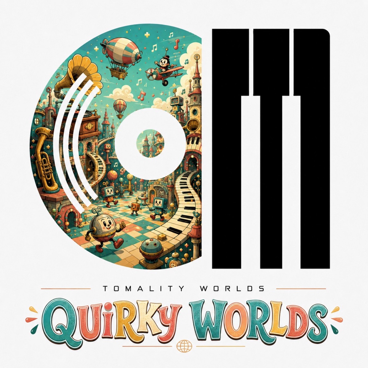 Quirky Worlds, Vol. 1 cover artwork