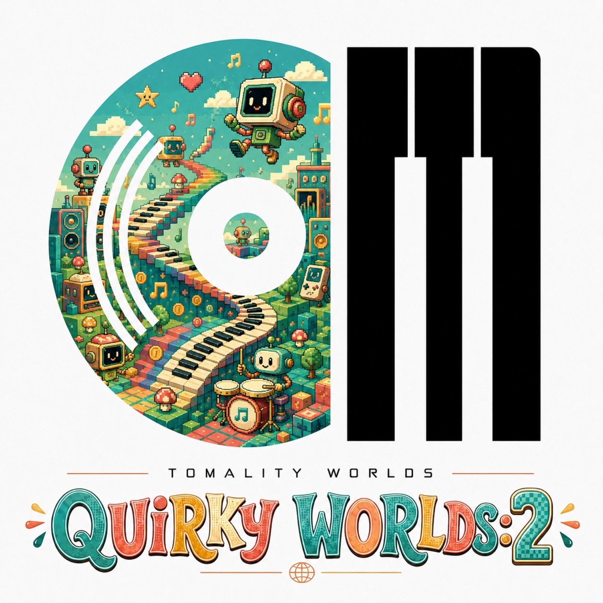 Quirky Worlds, Vol. 2 cover artwork
